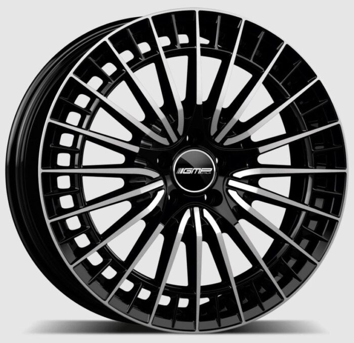 Cerchio in lega GMP QSTAR 20X8 ET35 5x112 Black Diamond