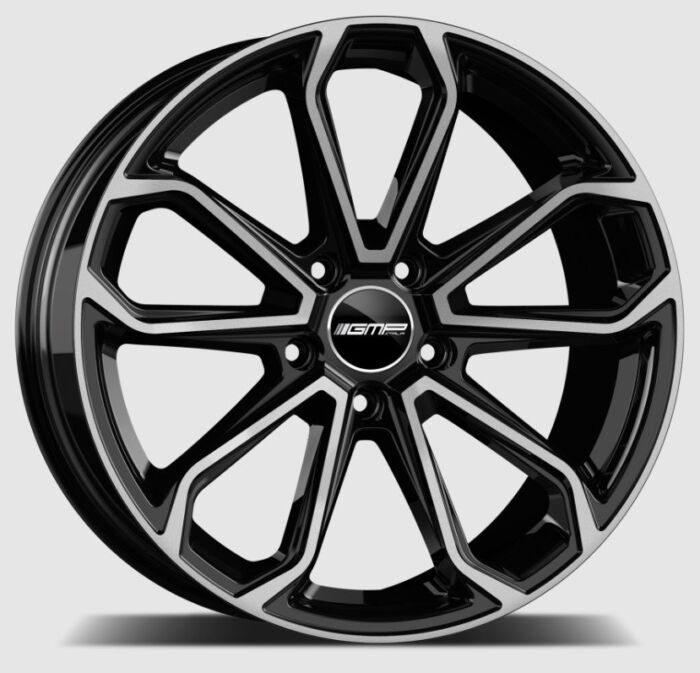 Cerchio in lega GMP FURIOSA 21X11,5 ET52 5x130 Black Diamond