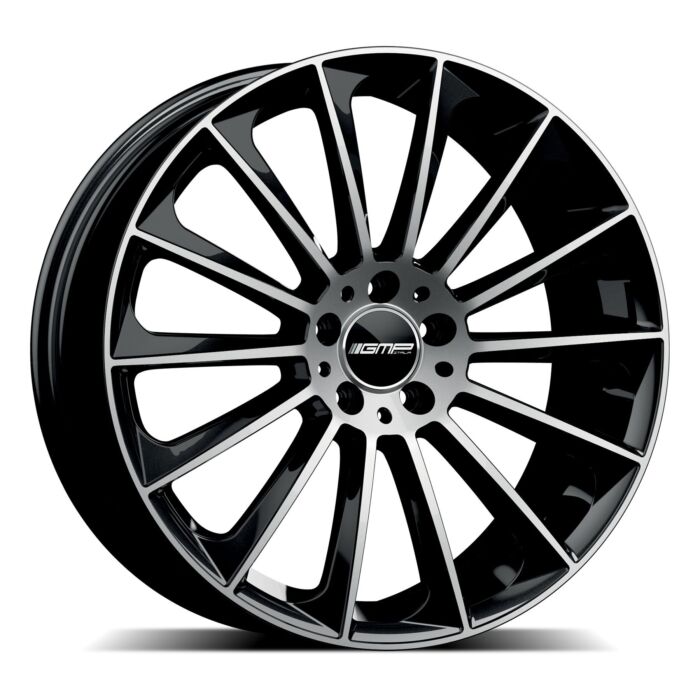 Cerchio in lega GMP STELLAR 18X9 ET50 5x112 Black Diamond