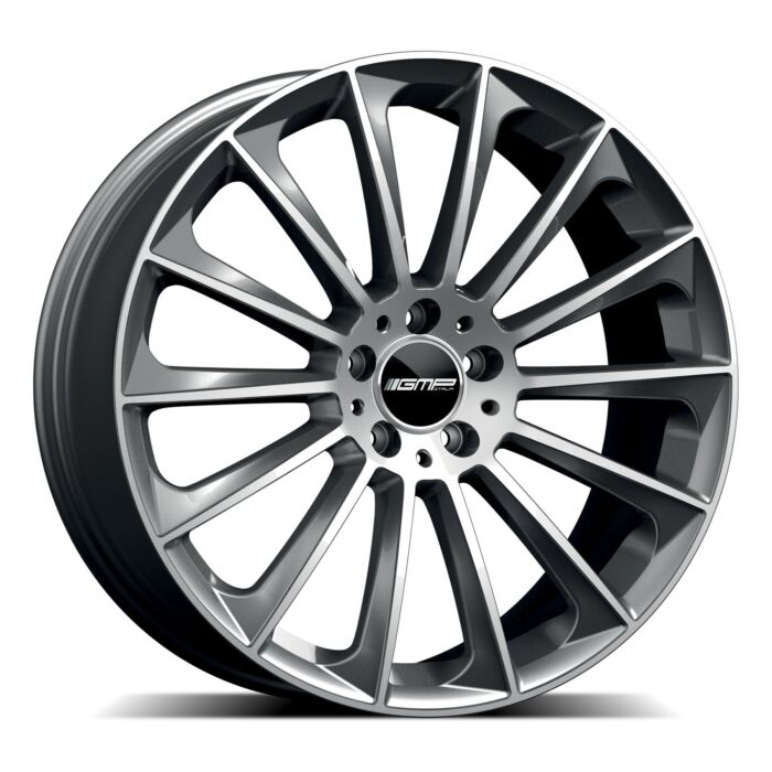 Cerchio in lega GMP STELLAR 18X8 ET38 5x112 Anthracite Diamond