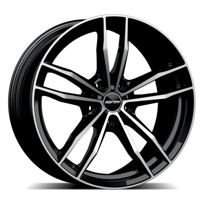 Cerchio in lega GMP SWAN 19X8 ET45 5x120 Black Diamond