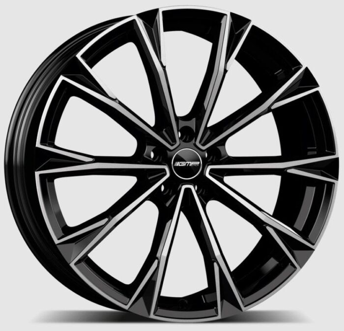 Cerchio in lega GMP TOTALE 20X9,5 ET45 5x114,3 Black Diamond