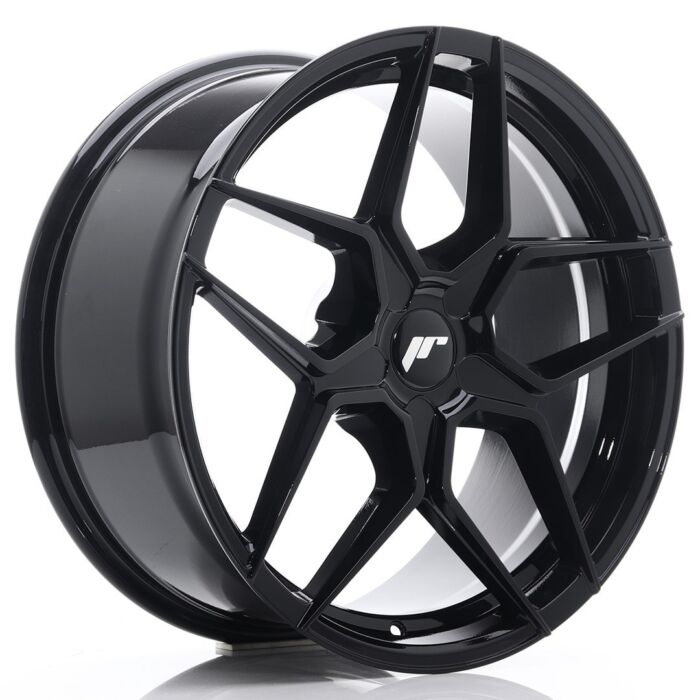 Cerchio in Lega JR Wheels JR34 19x8,5 ET35 5x108 Gloss Black
