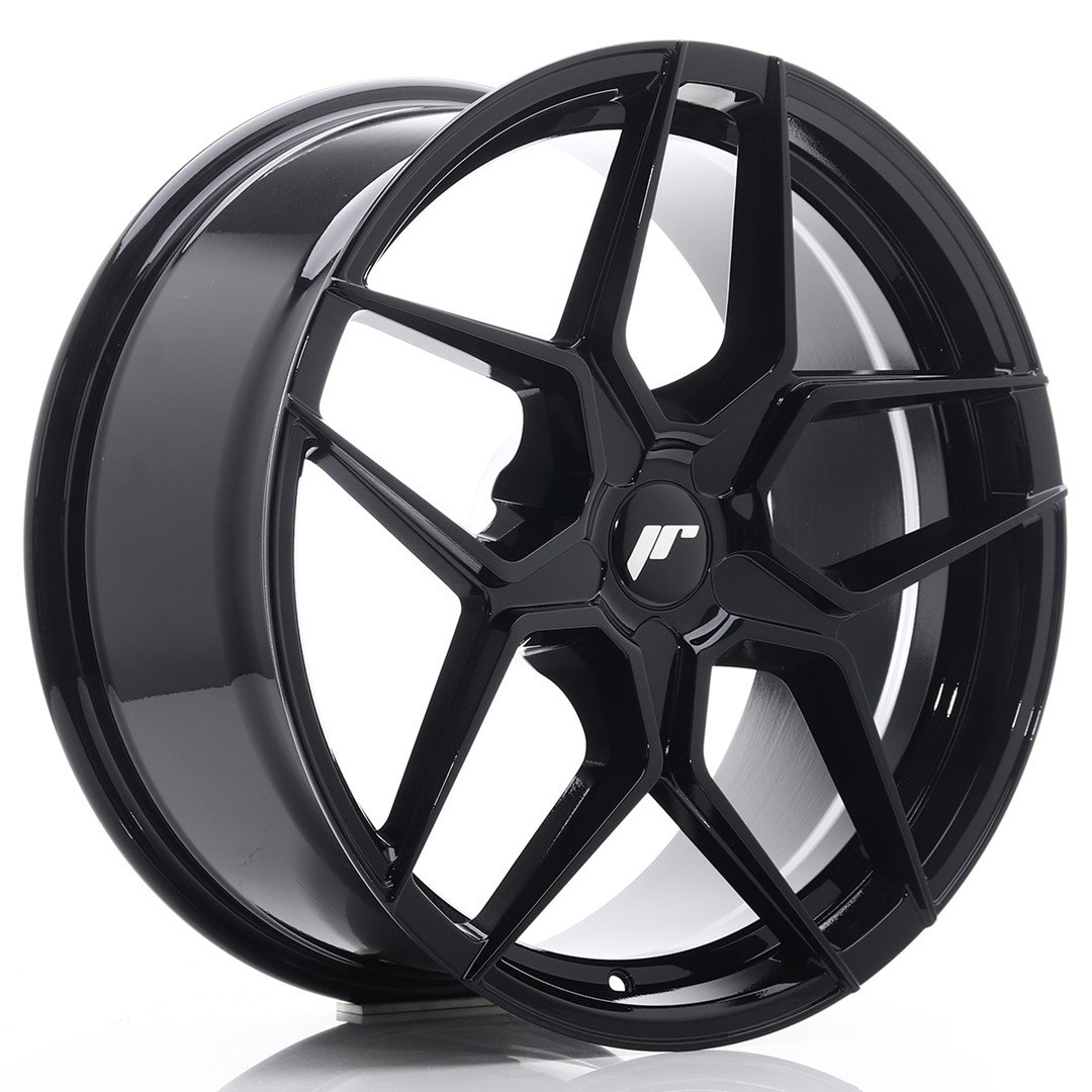Cerchio in Lega JR Wheels JR34 19x8,5 ET35 5x108 Gloss Black