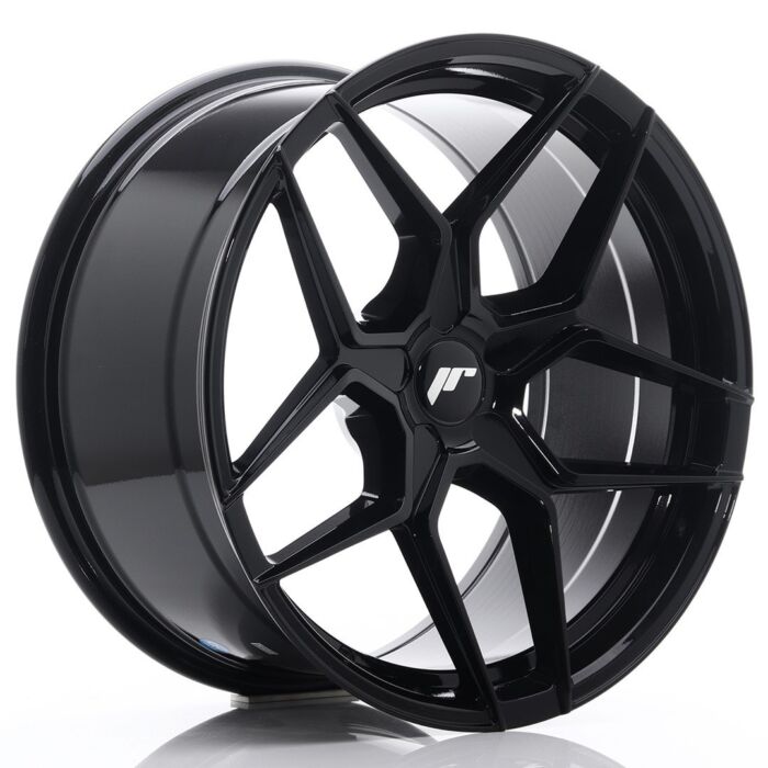 Cerchio in Lega JR Wheels JR34 19x9,5 ET35 5x114,3 Gloss Black