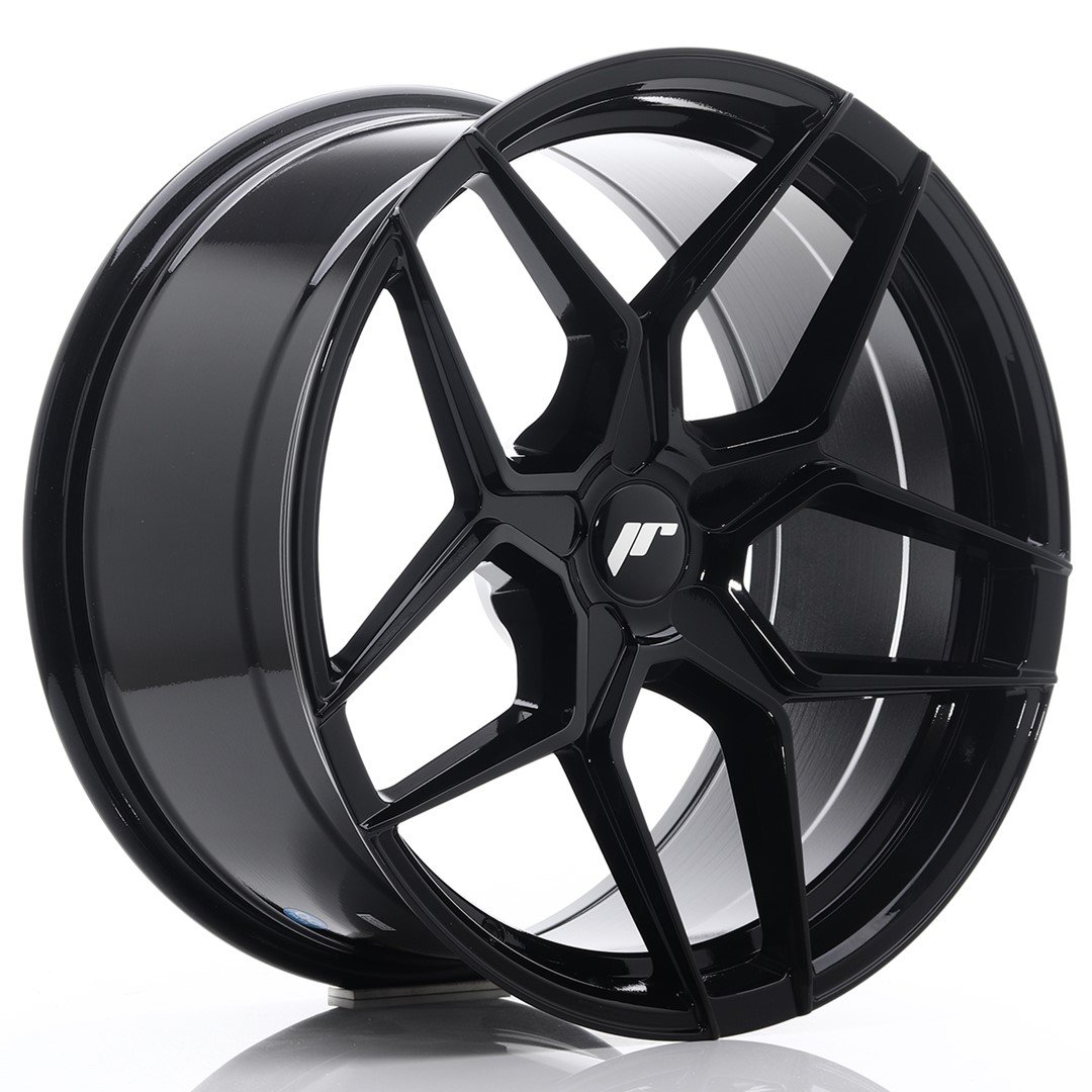 Cerchio in Lega JR Wheels JR34 19x9,5 ET35 5x120 Gloss Black