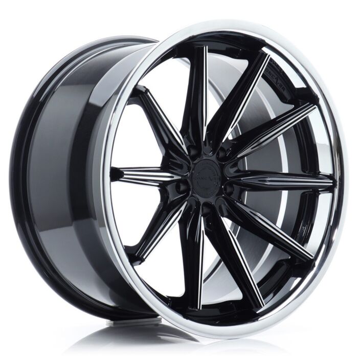 Cerchio in Lega Concaver CVR8 20x10 ET24 5x112 Black Diamond Cut