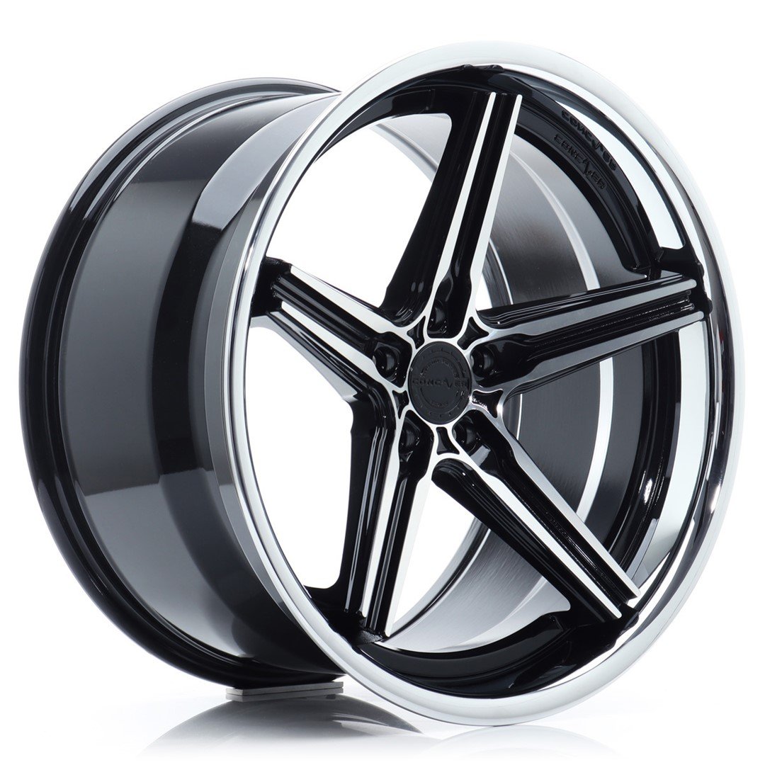 Cerchio in Lega Concaver CVR9 20x8,5 ET35 5x112 Black Diamond Cut