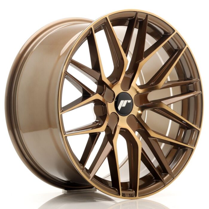Cerchio in Lega JR Wheels JR28 19x9,5 ET40 5x112 Platinum Bronze