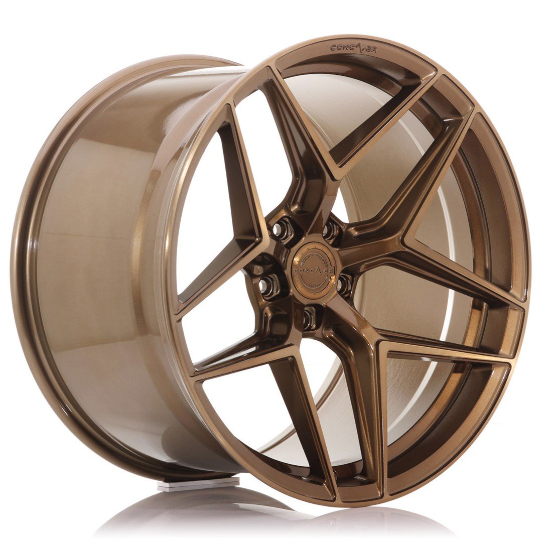 Cerchio in Lega Concaver CVR2 22x9,5 ET25 5x112 Brushed Bronze