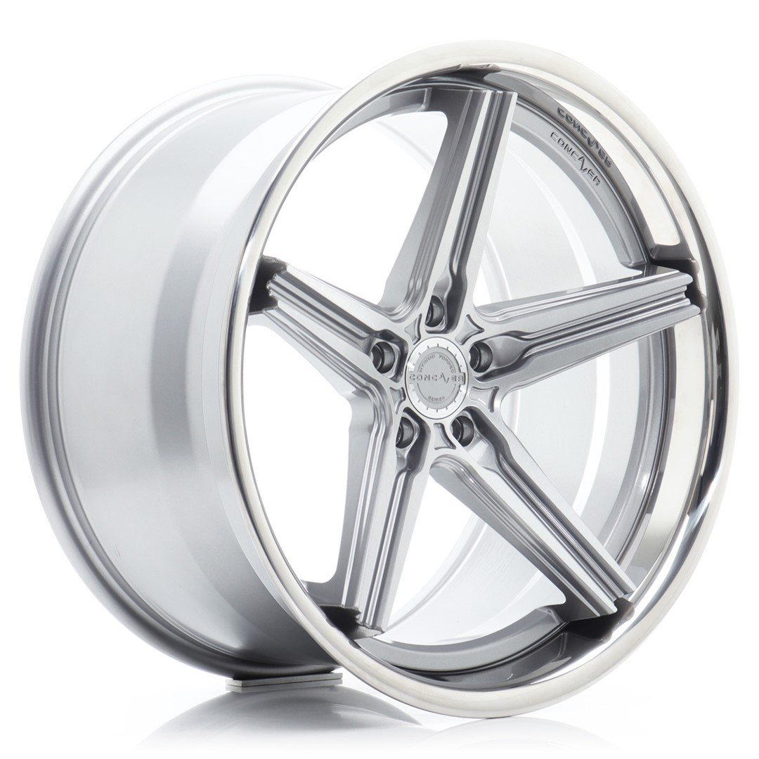 Cerchio in Lega Concaver CVR9 20x8,5 ET35 5x120 Brushed Titanium