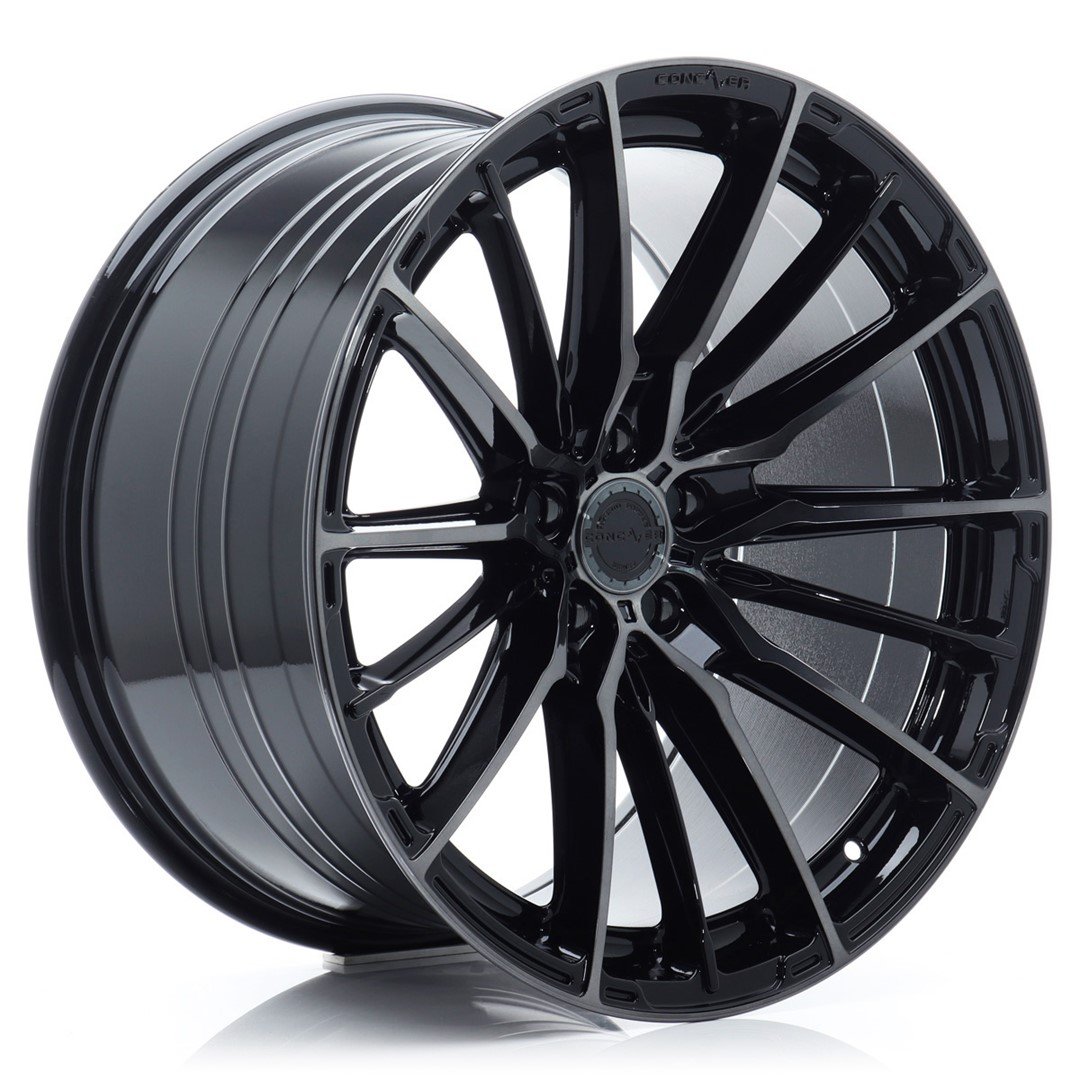 Cerchio in Lega Concaver CVR7 20x10,5 ET25 5x112 Double Tinted Black