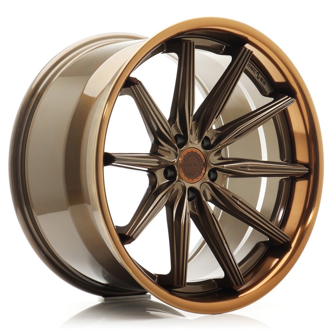 Cerchio in Lega Concaver CVR8 20x10,5 ET35 5x120 Gloss Bronze