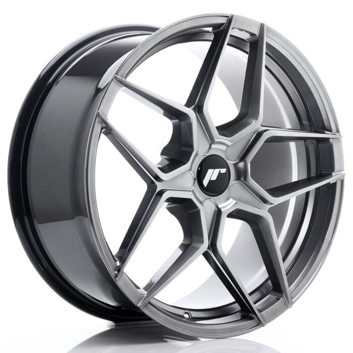 Cerchio in Lega JR Wheels JR34 19x8,5 ET35 5x112 Hyper Black