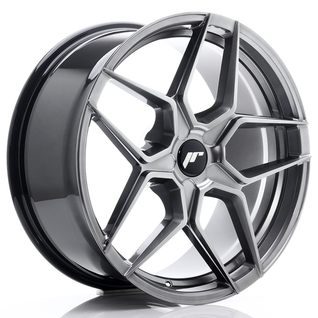 Cerchio in Lega JR Wheels JR34 19x8,5 ET35 5x112 Hyper Black