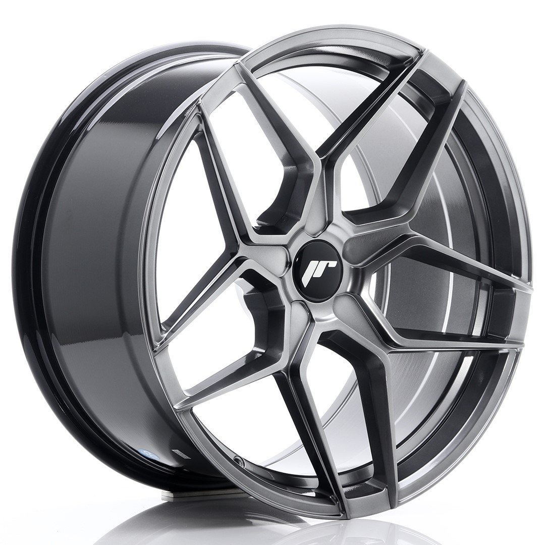 Cerchio in Lega JR Wheels JR34 19x9,5 ET35 5x112 Hyper Black