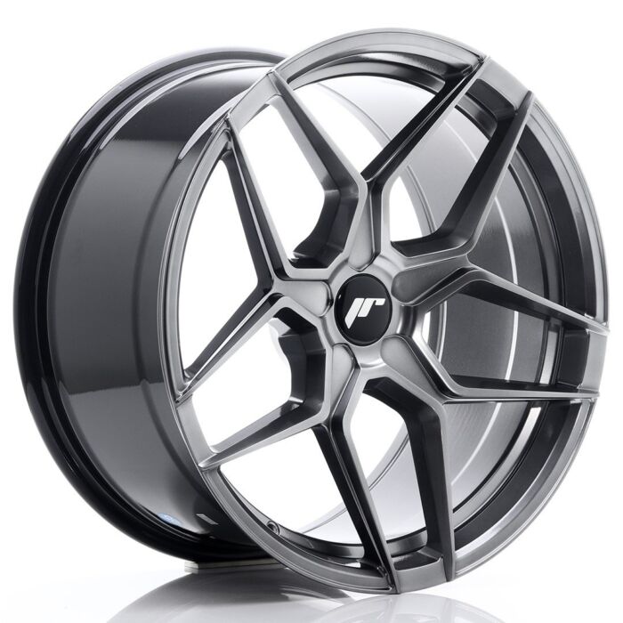 Cerchio in Lega JR Wheels JR34 19x9,5 ET40 5x120 Hyper Black