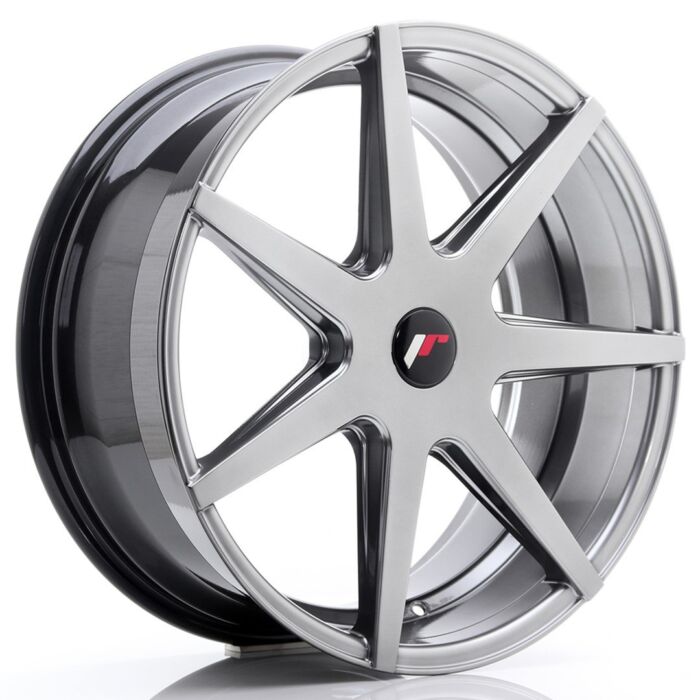 Cerchio in Lega JR Wheels JR20 20x8,5 ET35 5x120 Hyper Black
