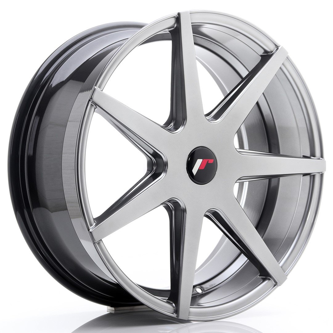 Cerchio in Lega JR Wheels JR20 20x8,5 ET35 5x120 Hyper Black
