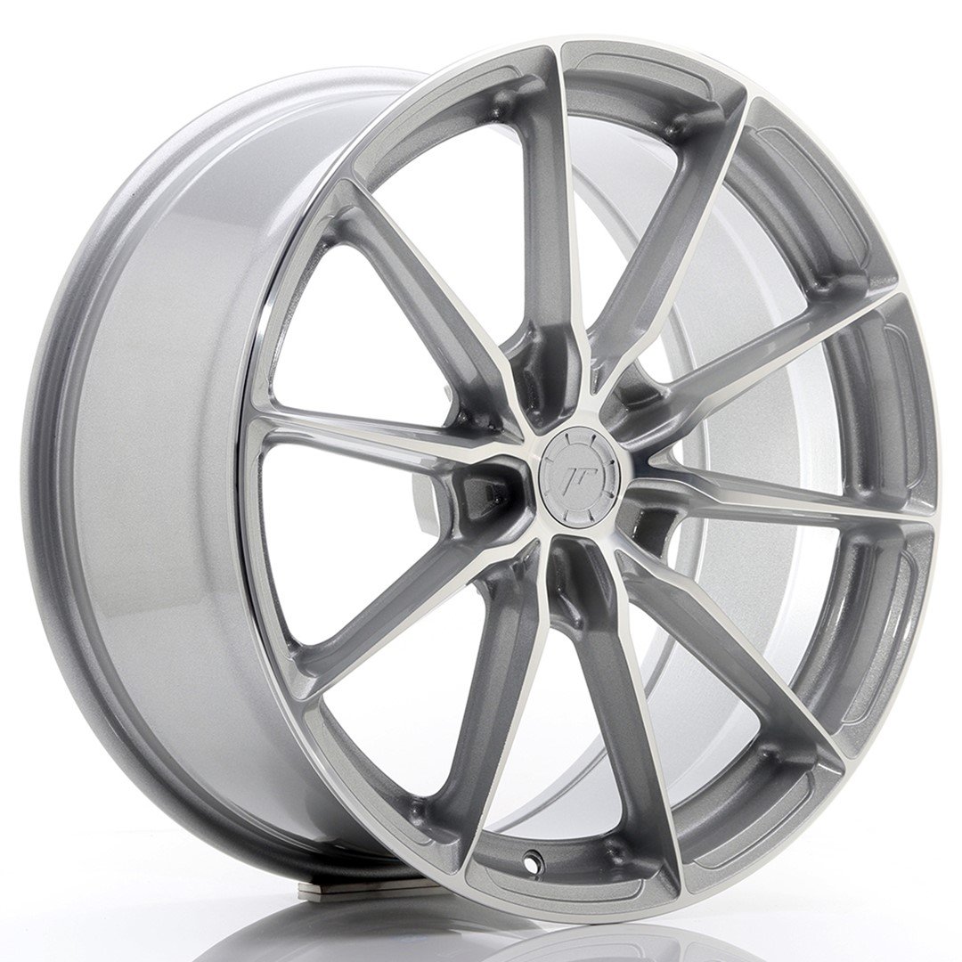 Cerchio in Lega JR Wheels JR37 19x8,5 ET35 5x120 Silver Machined