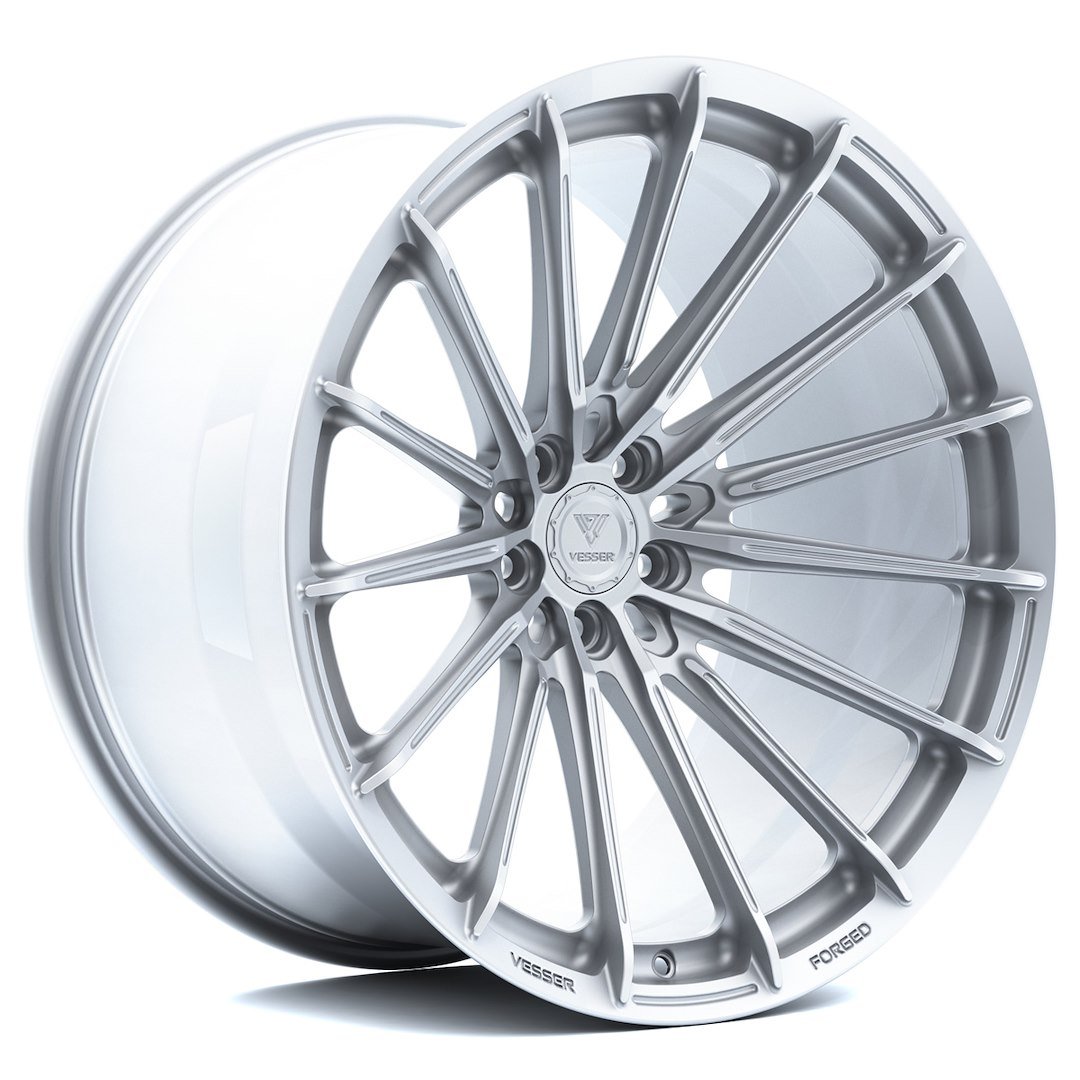Cerchio Forgiato Vesser VSR4 22x10 ET20-64 5H BLANK Custom Finish - immagine 4