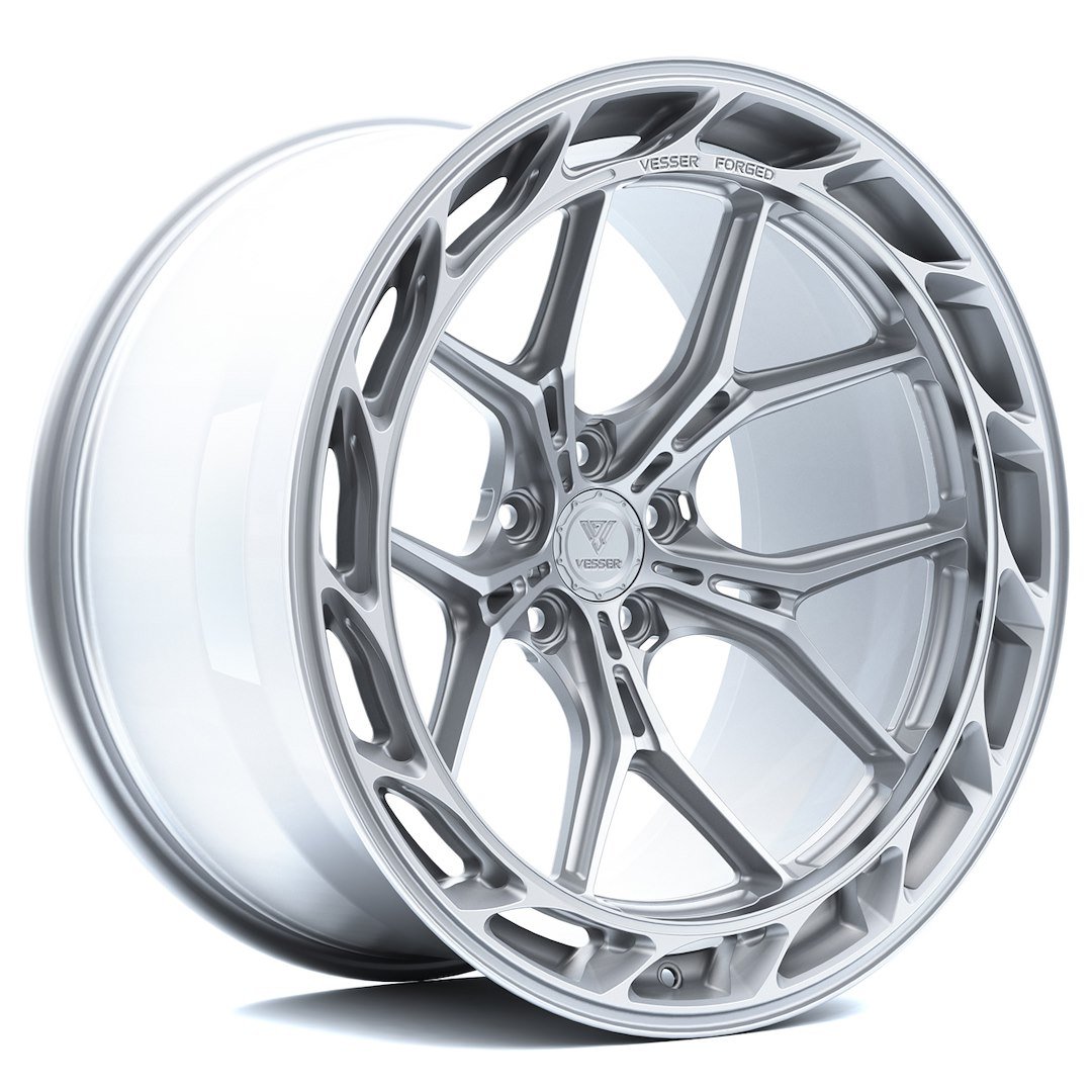 Cerchio Forgiato Vesser VSR8 Left 22x10,5 ET17-46 5H BLANK Custom Finish - immagine 4