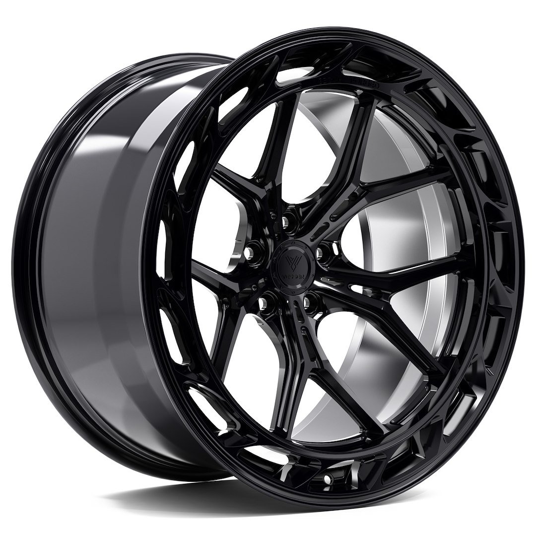 Cerchio Forgiato Vesser VSR8 Left 22x11 ET23-54 5H BLANK Custom Finish - immagine 5