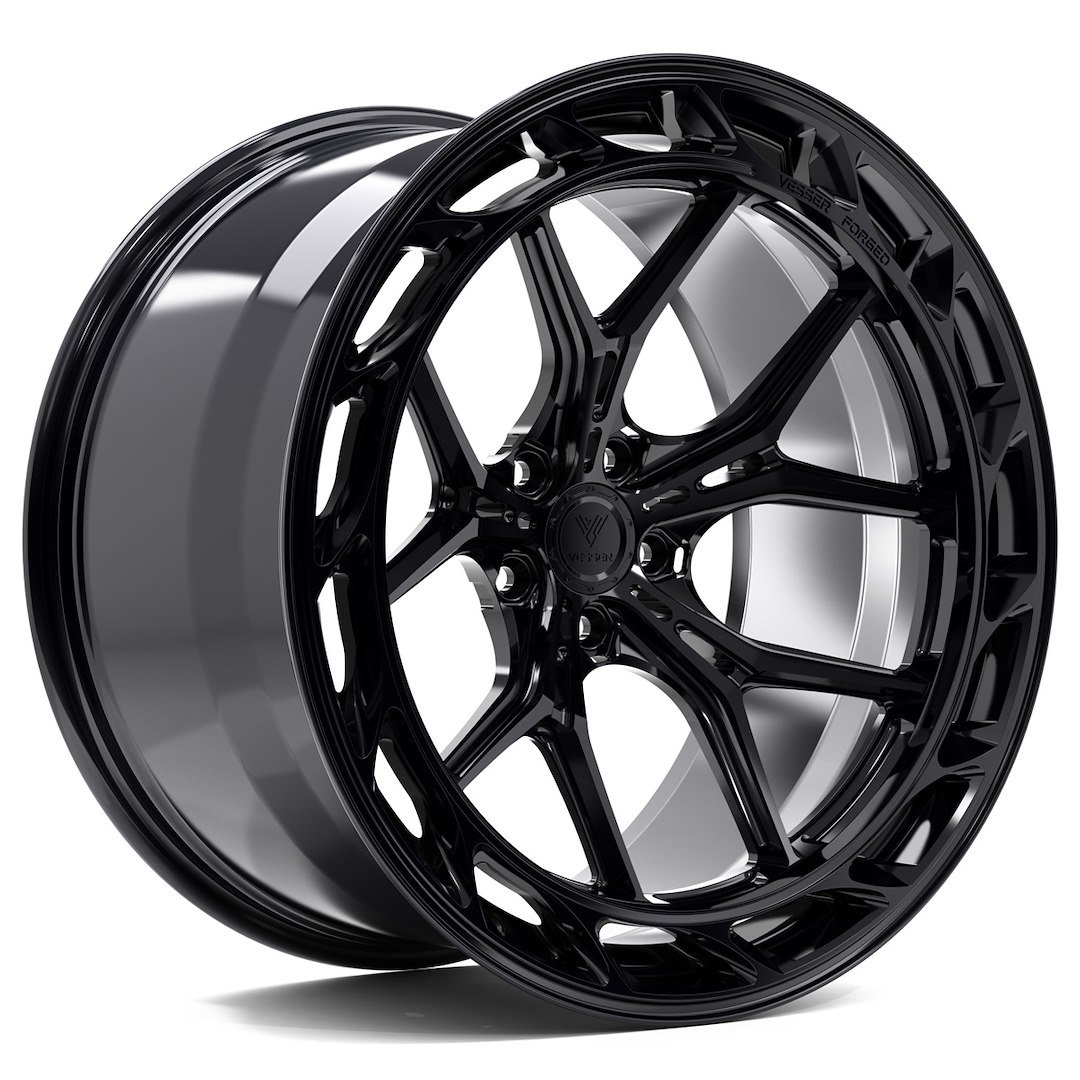 Cerchio Forgiato Vesser VSR8 Right 20x8,5 ET20-45 5H BLANK Custom Finish - immagine 5