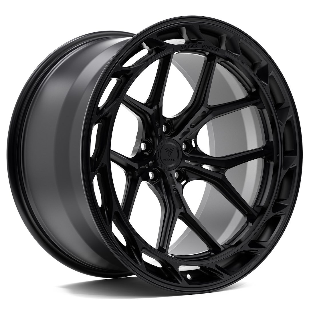 Cerchio Forgiato Vesser VSR8 Right 22x10,5 ET14 5x112 Custom Finish - immagine 2