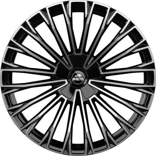 Cerchio in lega Antera A103 22X9,5 ET36 5x112 Piano Black Diamond